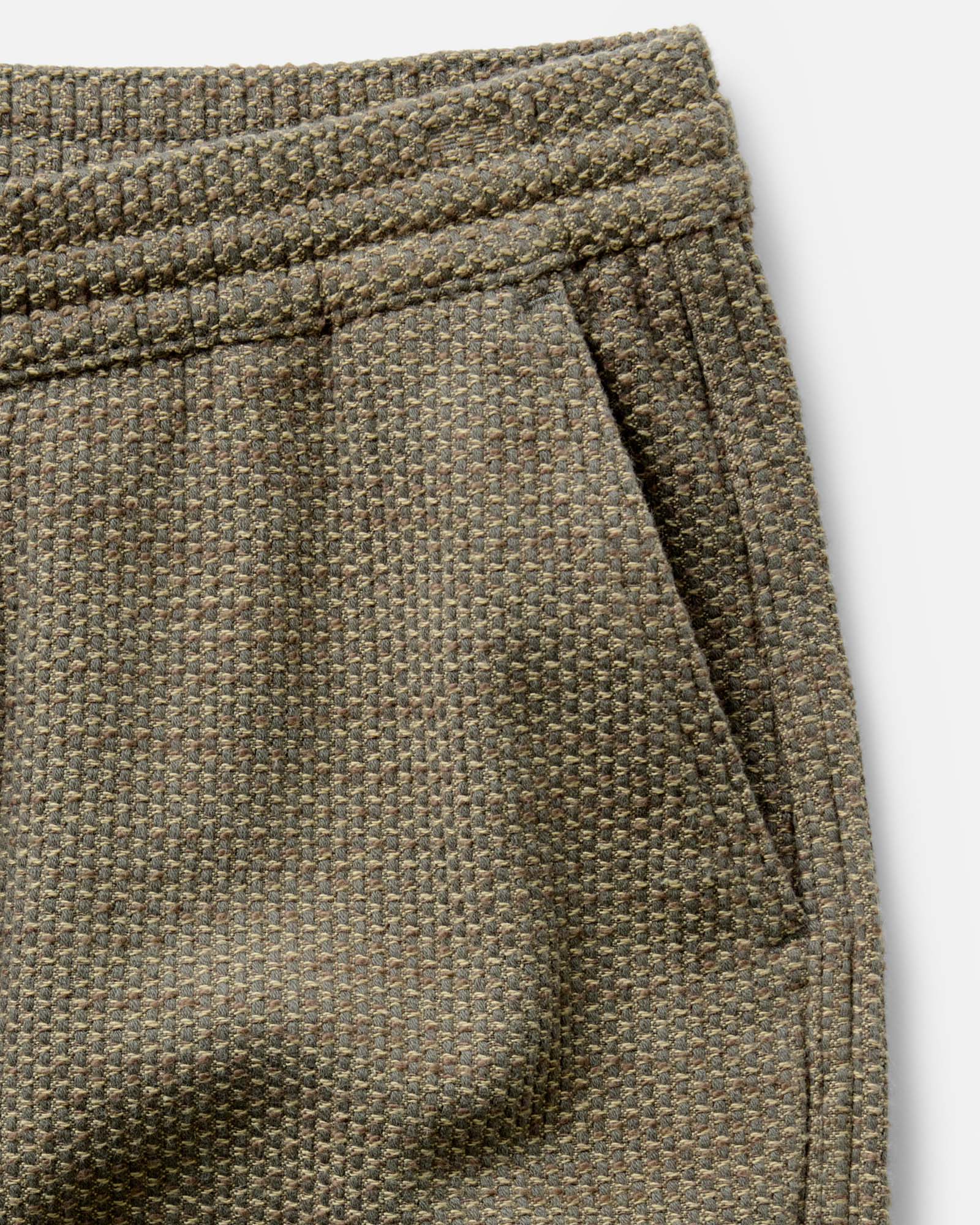 The Apres Pant in Cypress Sashiko